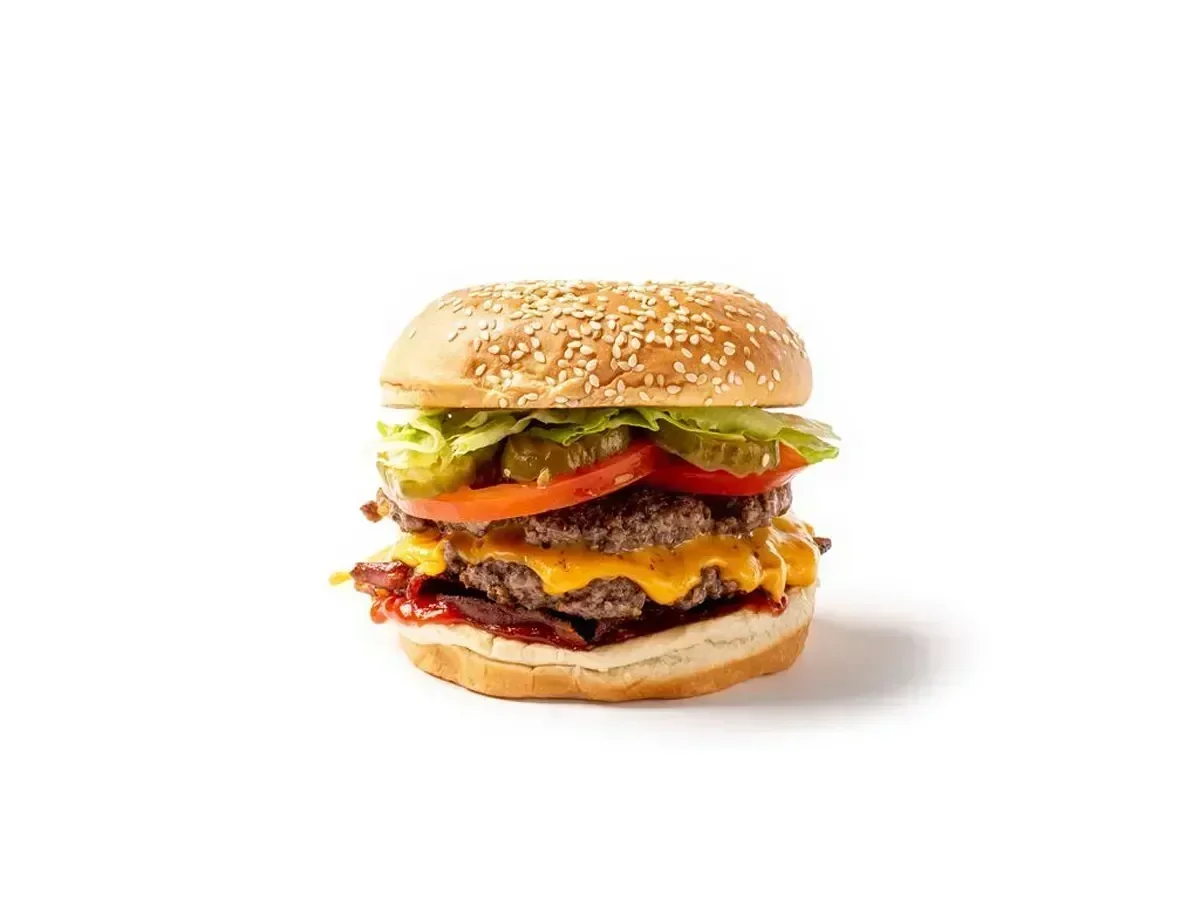 Hamburguesa con Queso y Beicon